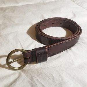 Frye- Brown leather belt